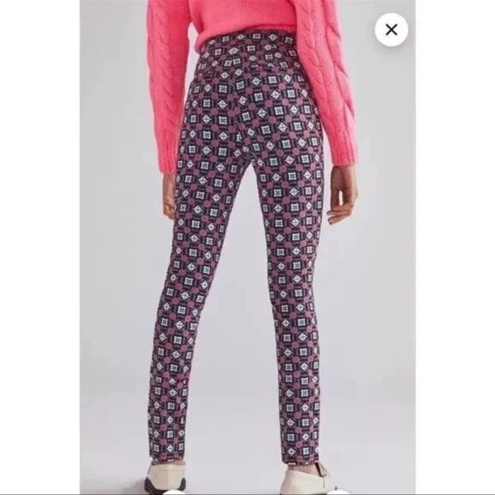 Mauve by Anthropology Print Women's Pants - Picture 3 of 7